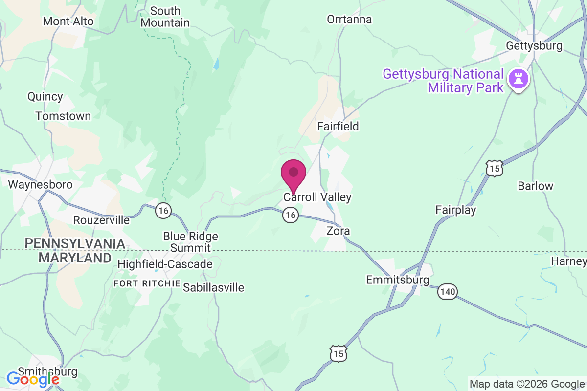 Carte de Jacks Mountain