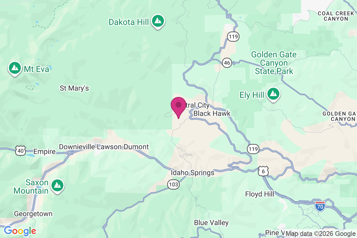 Carte de Nevadaville