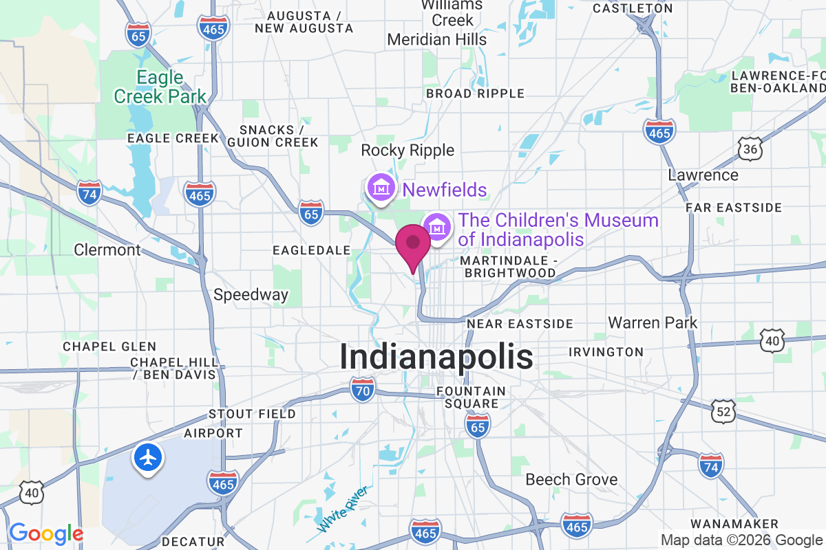 Carte de North Indianapolis