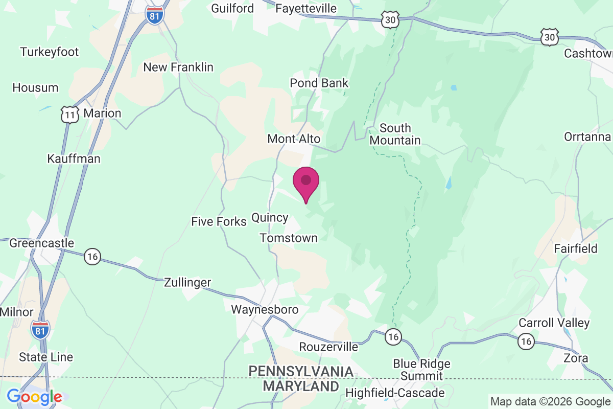 Carte de Fox Hill