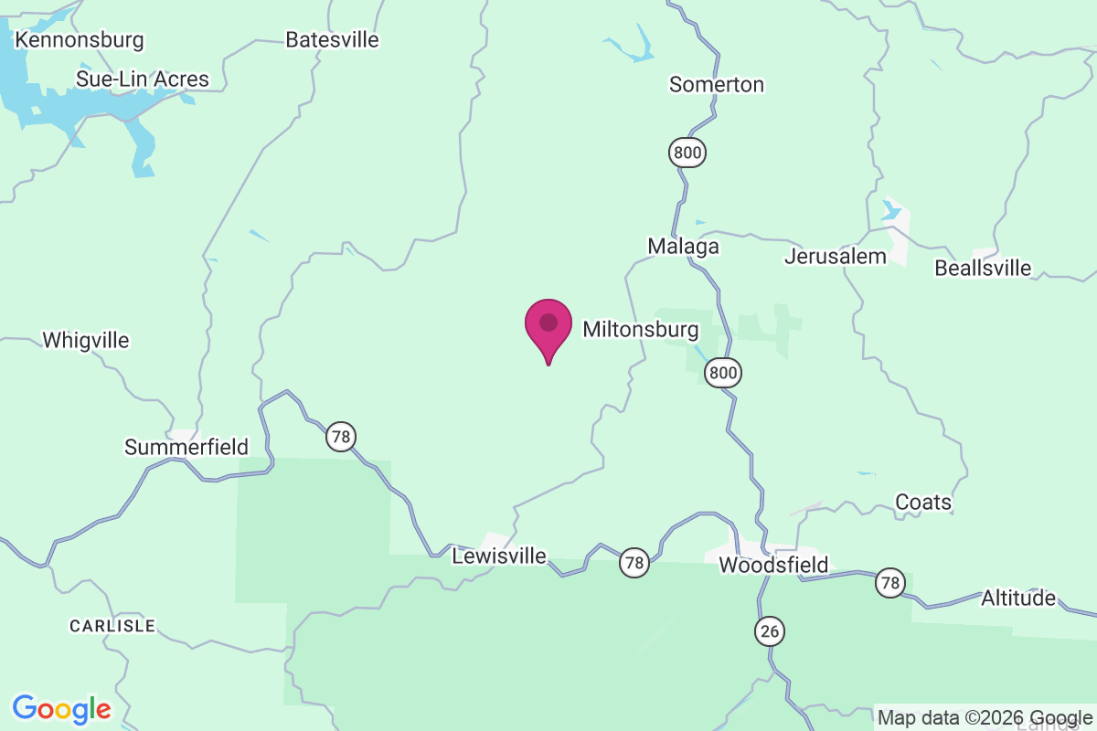 Carte de Monroefield