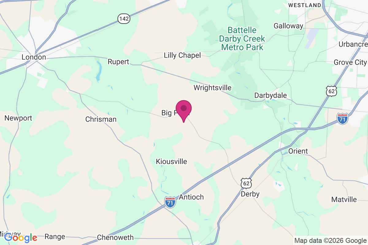 Carte de Big Plain
