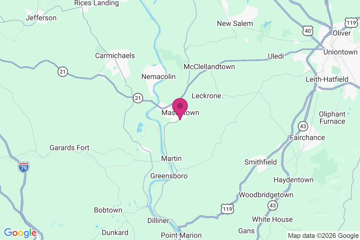 Carte de Masontown