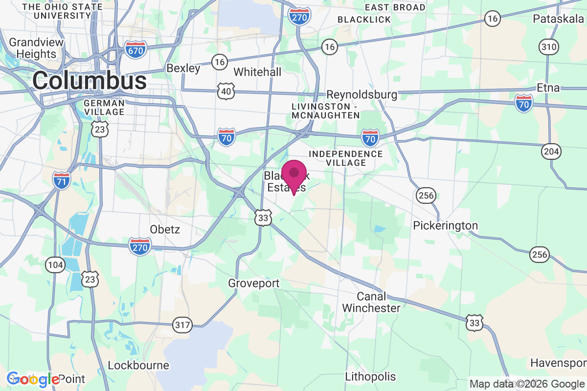 Carte de Blacklick Estates