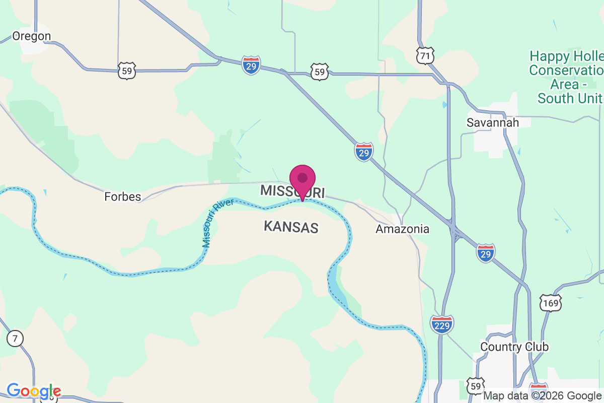 Carte de Nodaway