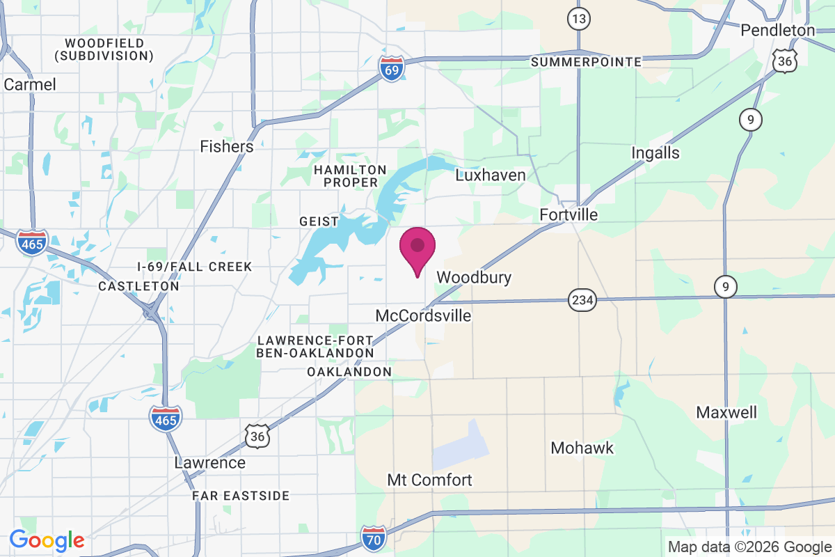 Carte de McCordsville