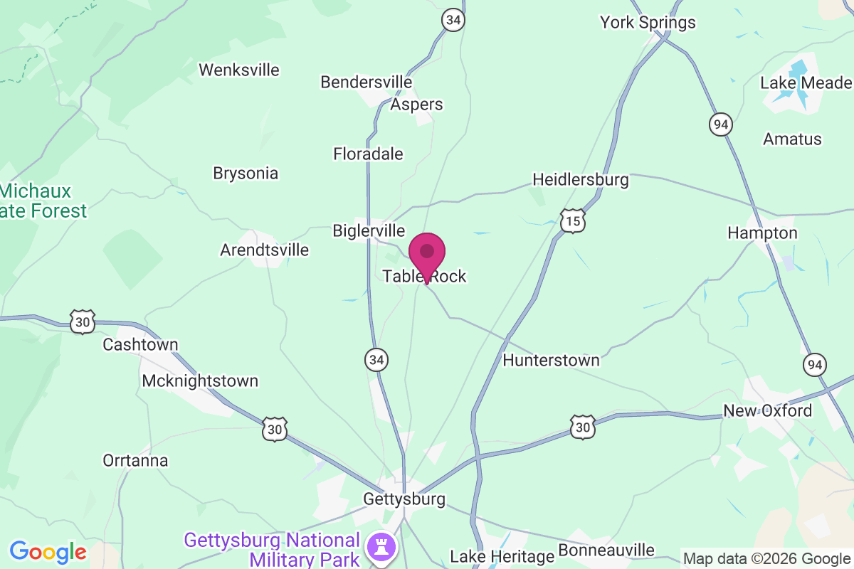 Carte de Table Rock