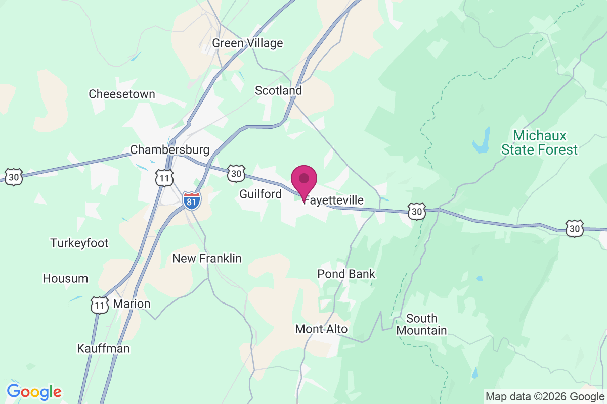 Carte de West Fayetteville