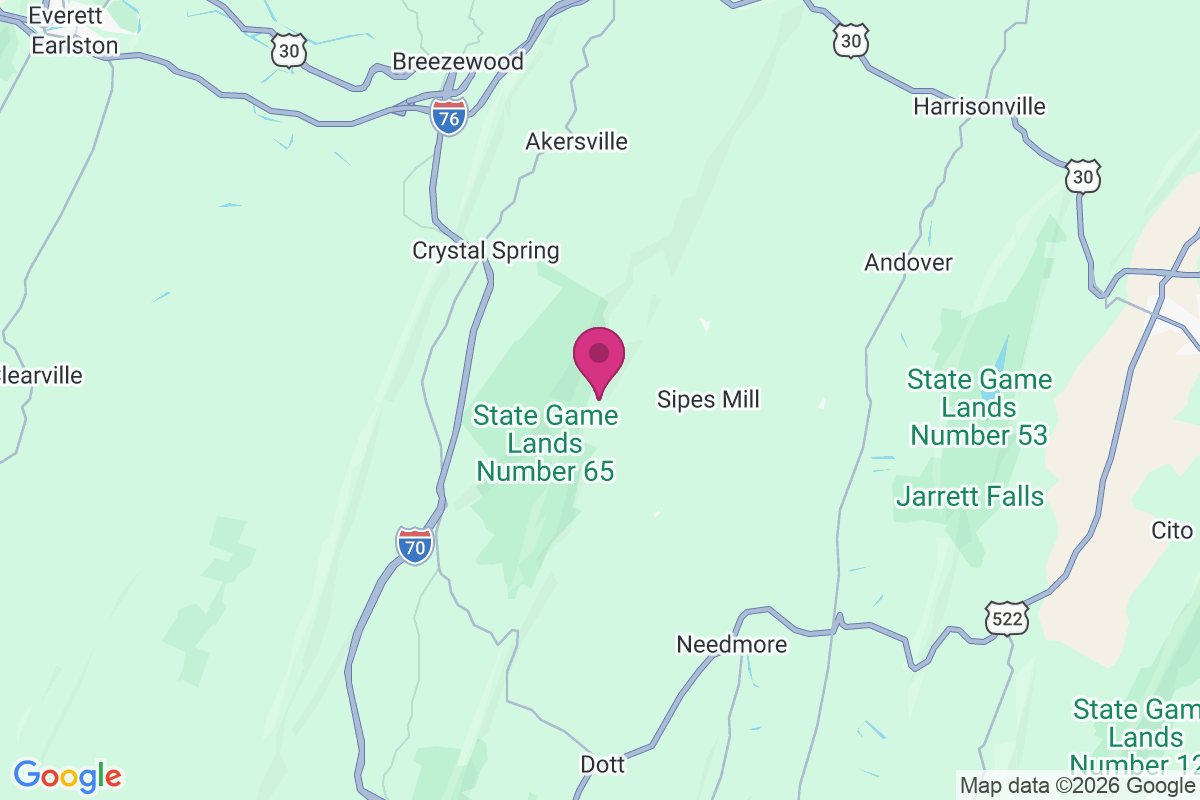 Carte de Daves Gap