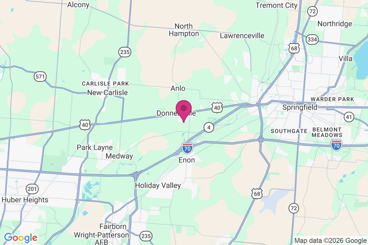 Carte de Donnelsville