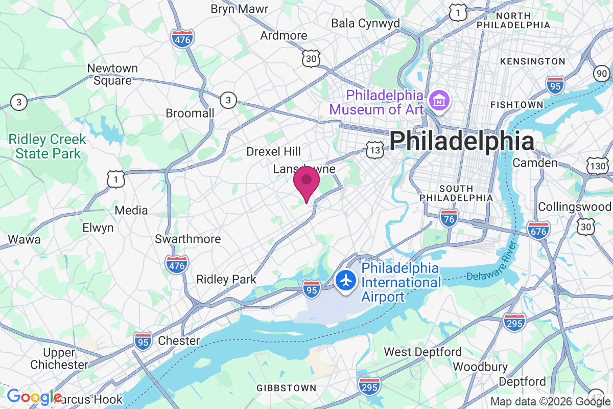 Carte de Upper Darby