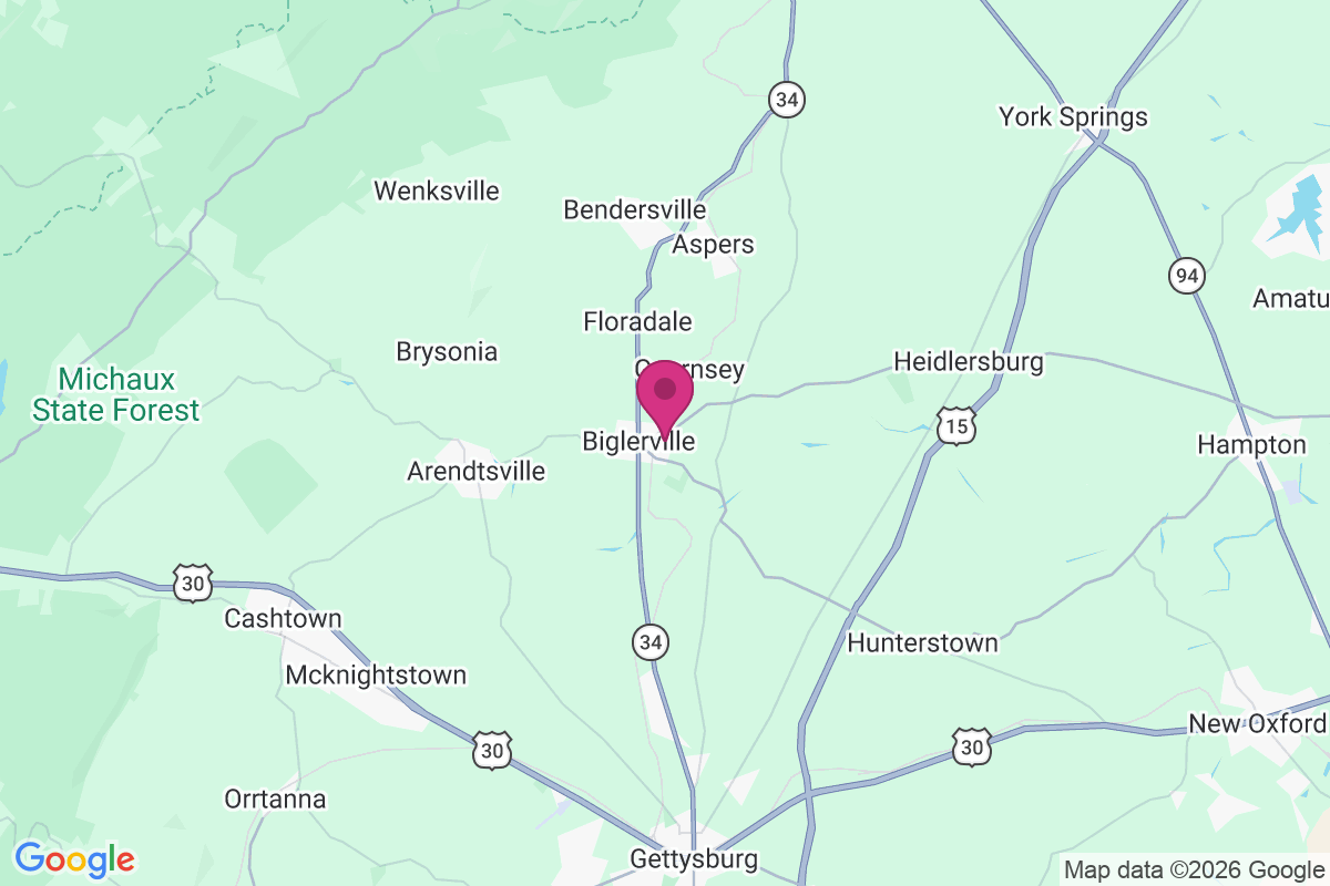 Carte de Biglerville