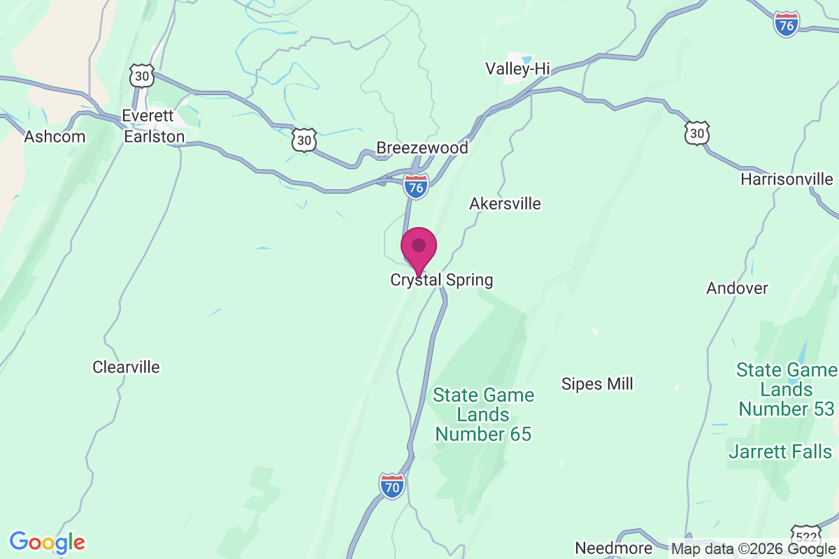 Carte de Gapsville