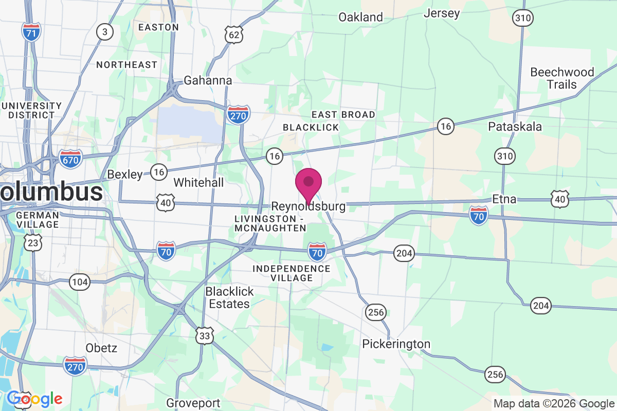Carte de Reynoldsburg