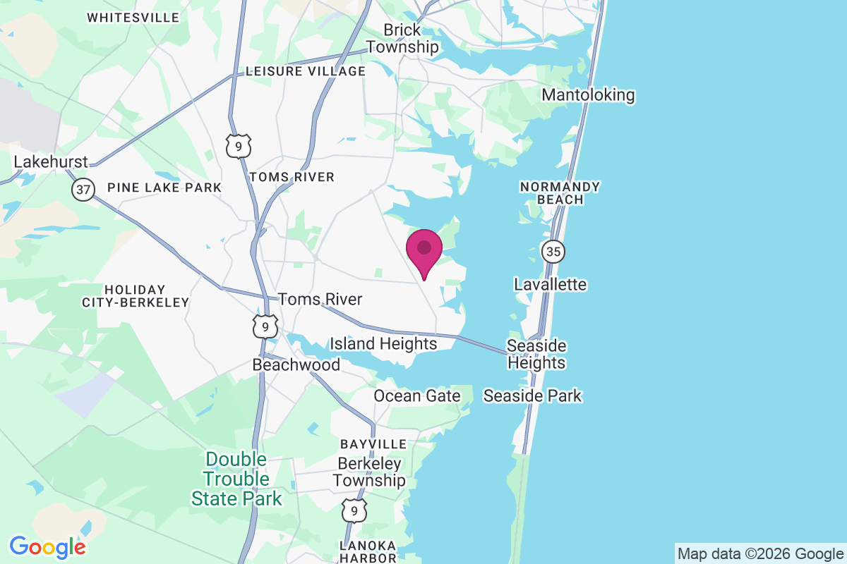 Carte de Barnegat Bay Estates