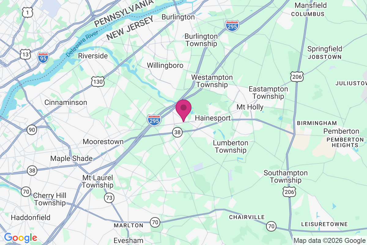 Carte de Rancocas Woods