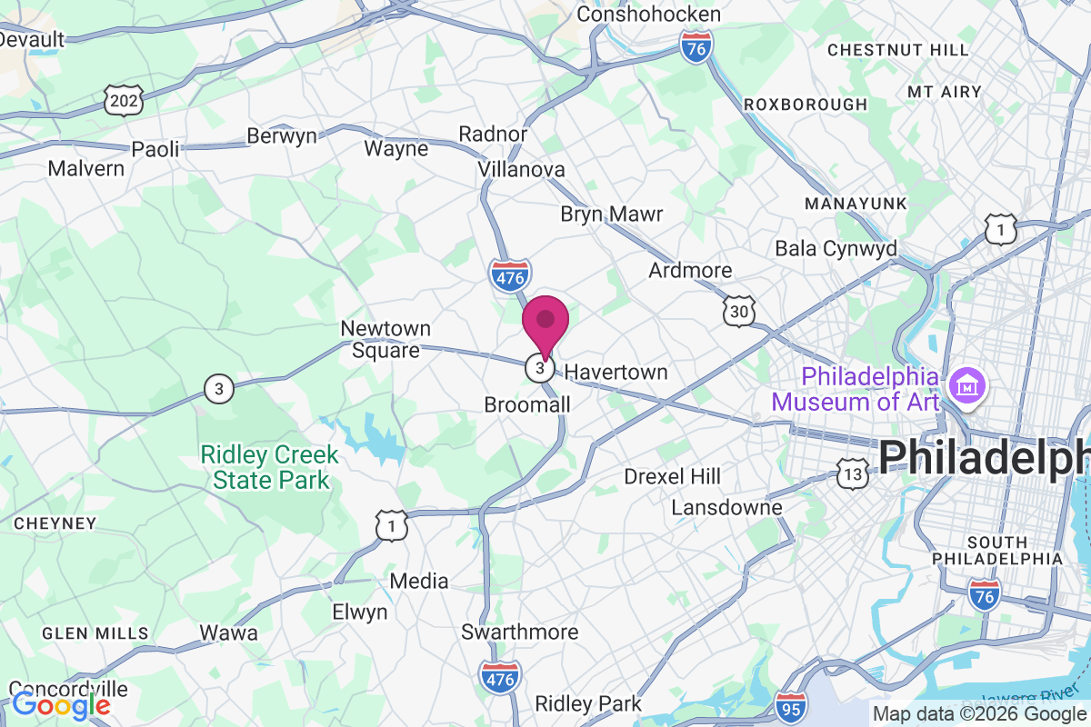 Carte de Brookthorpe Hills