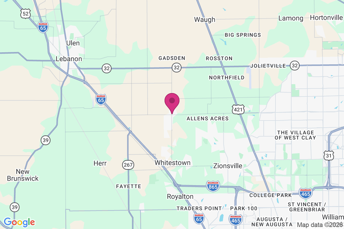 Carte de Whitestown
