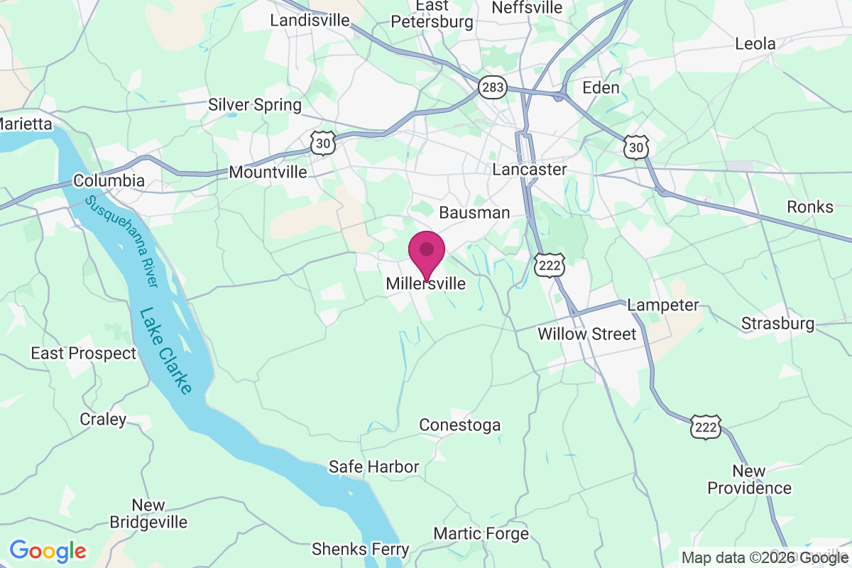 Carte de Millersville