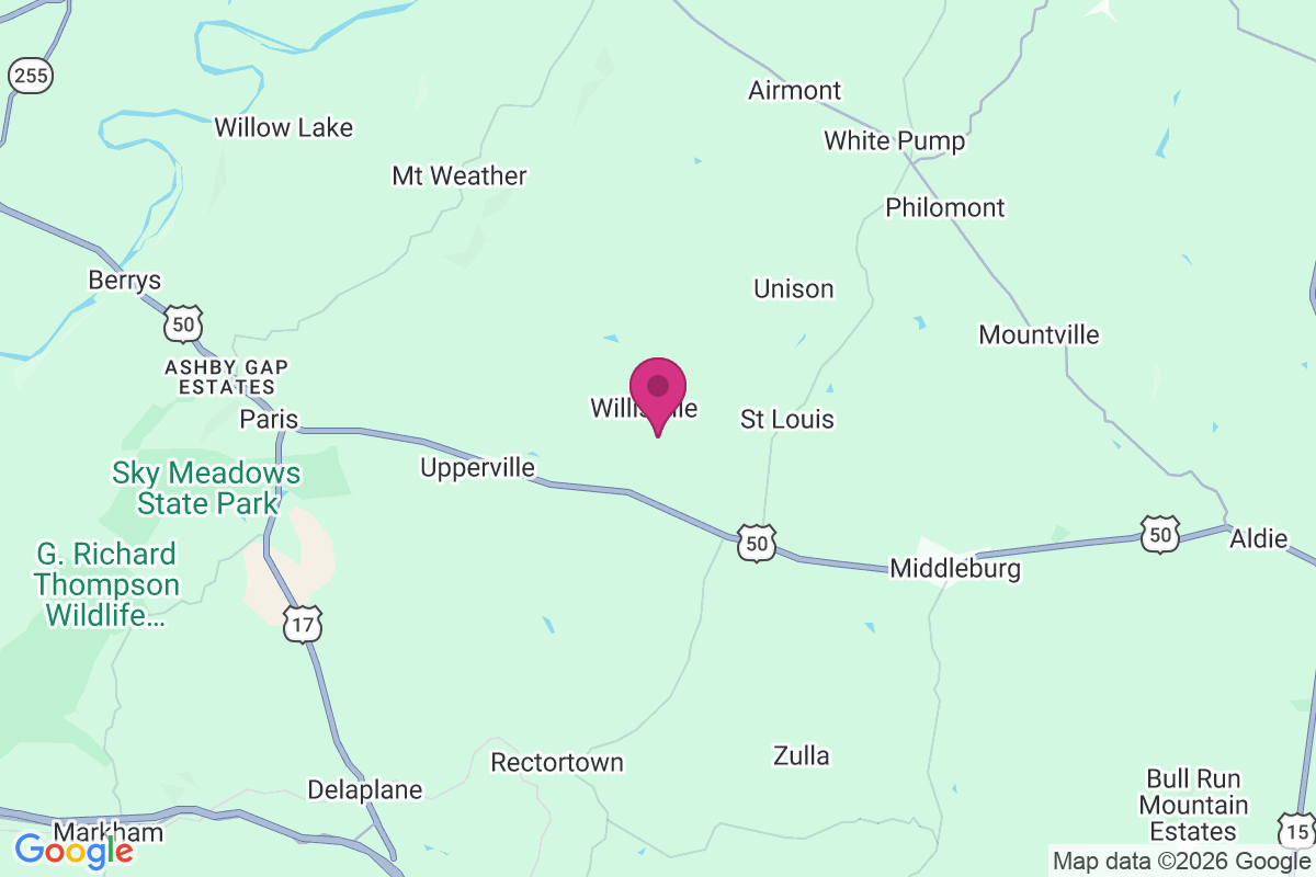 Carte de Willisville
