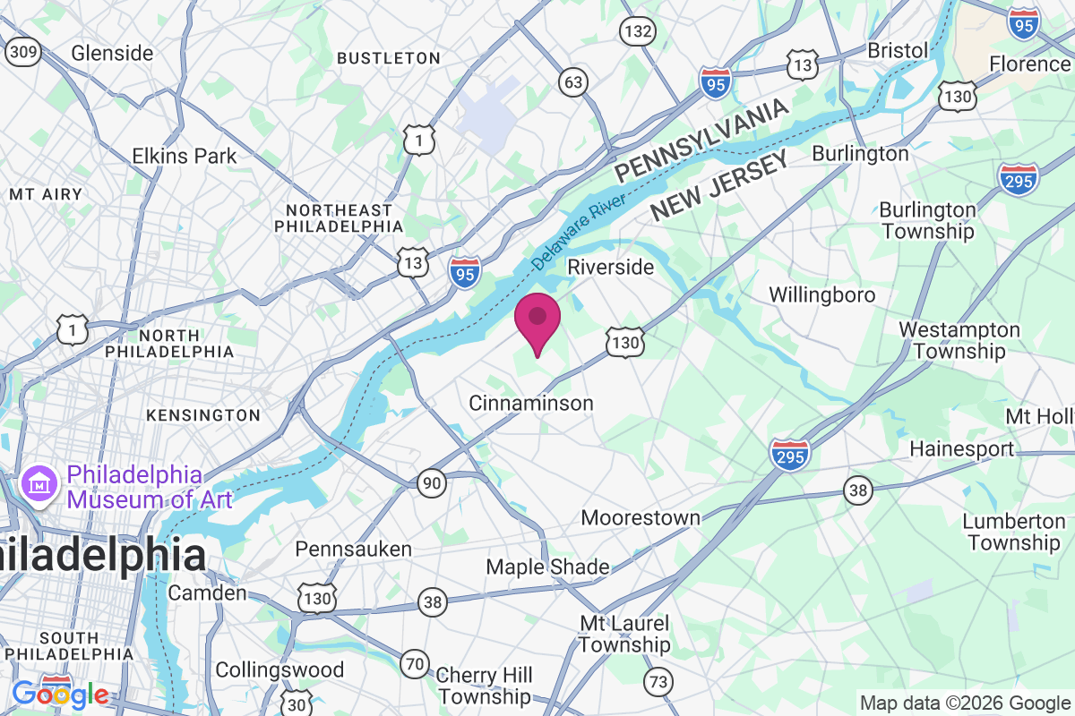 Carte de East Riverton