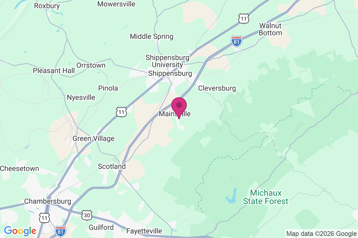 Carte de Mainsville