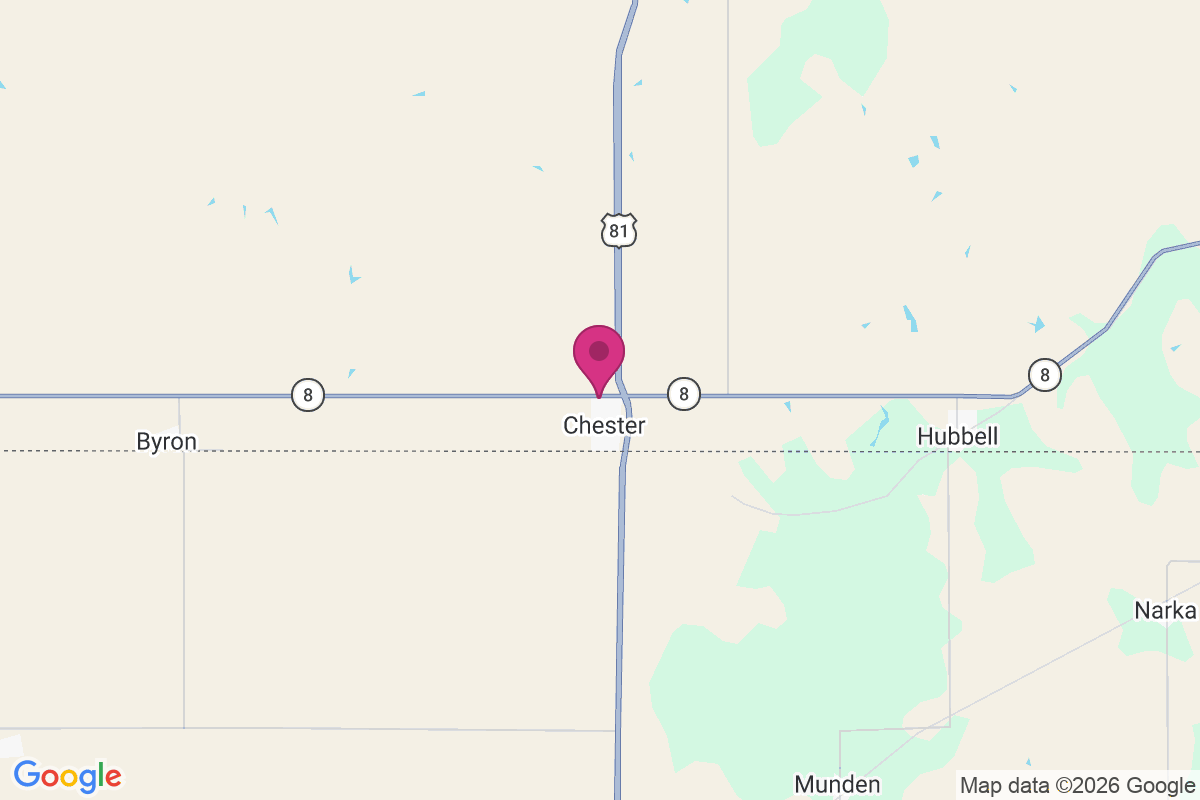 Carte de Fairbury