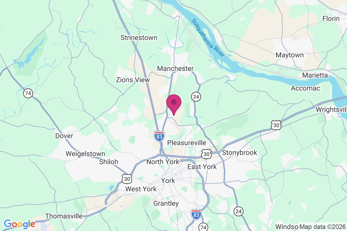 Carte de Emigsville