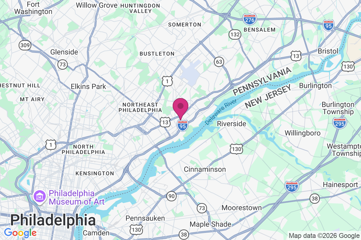 Carte de Holmesburg
