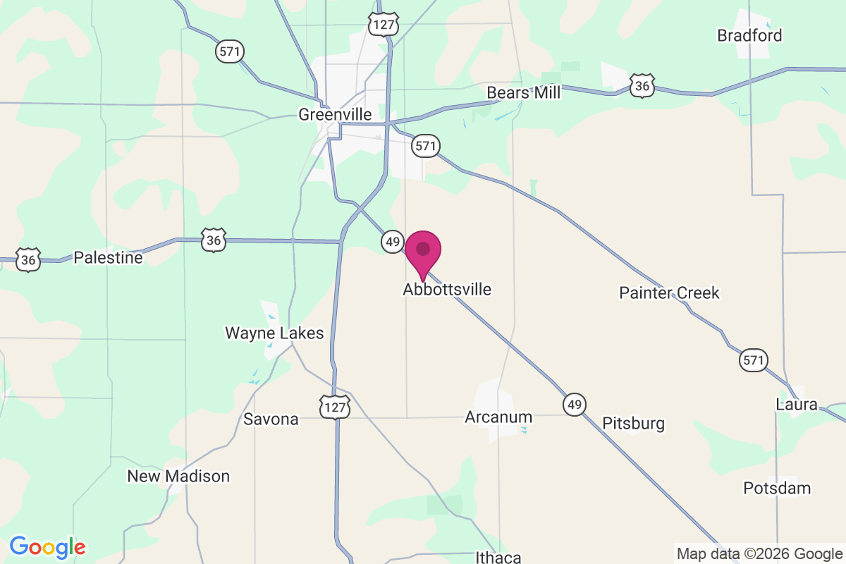 Carte de Jaysville