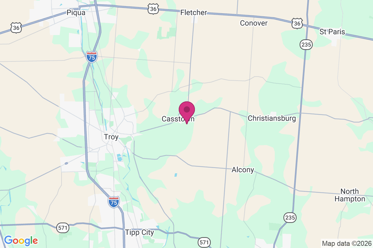 Carte de Casstown