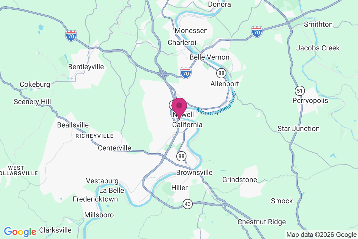 Carte de Coal Center