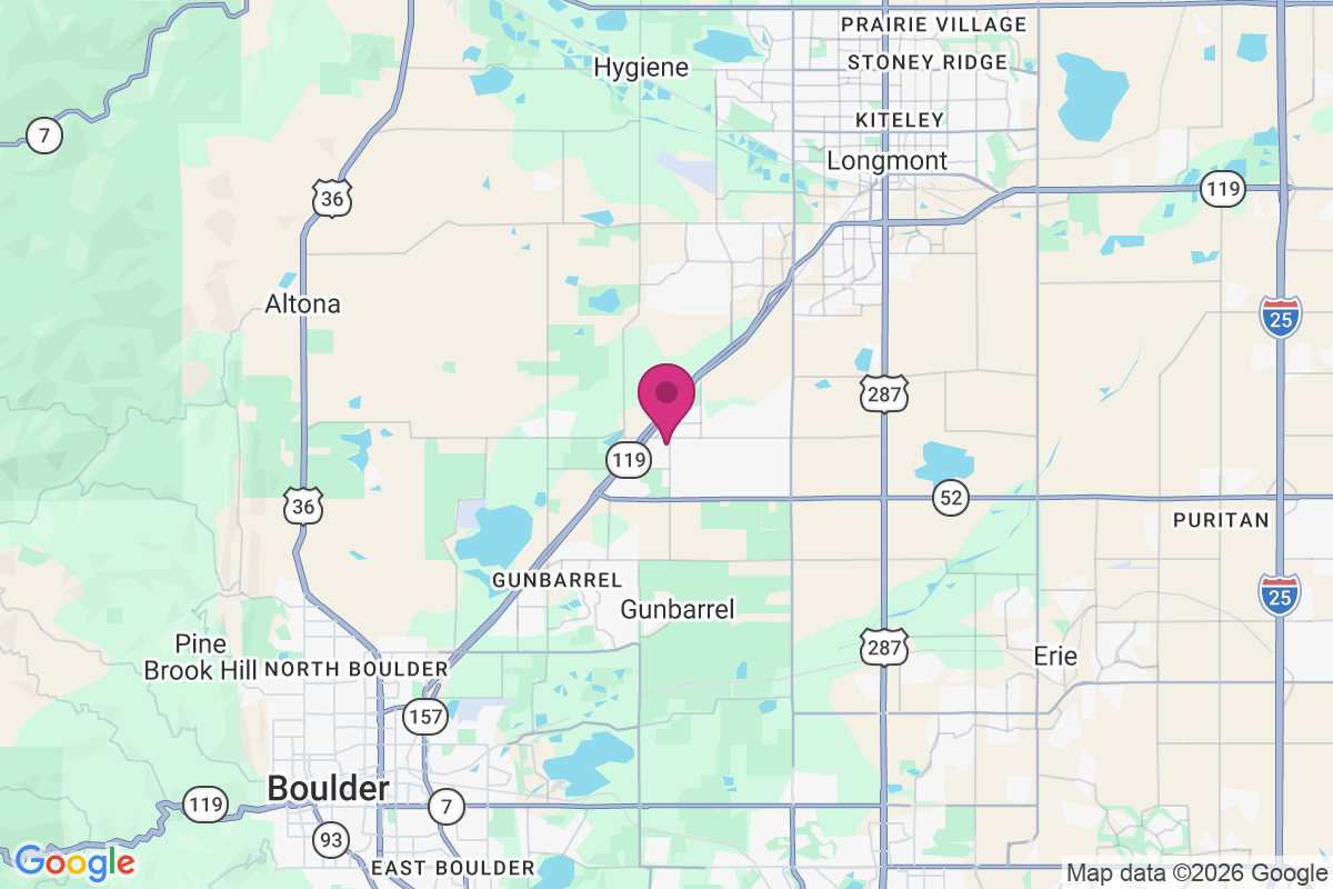 Carte de Niwot