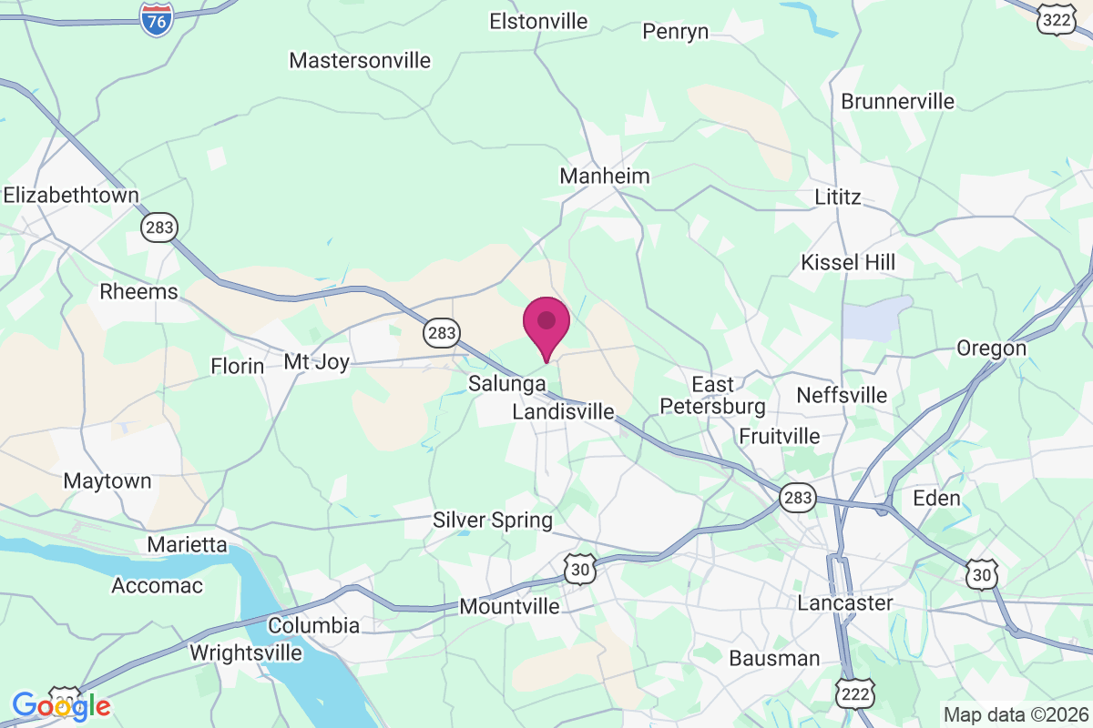 Carte de Landisville