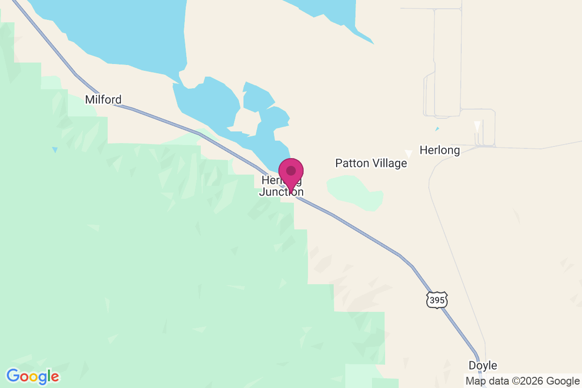 Carte de Herlong Junction