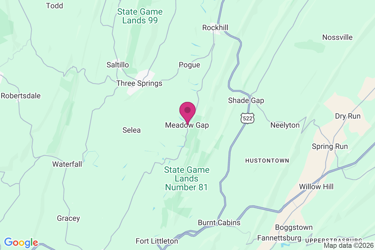 Carte de Meadow Gap