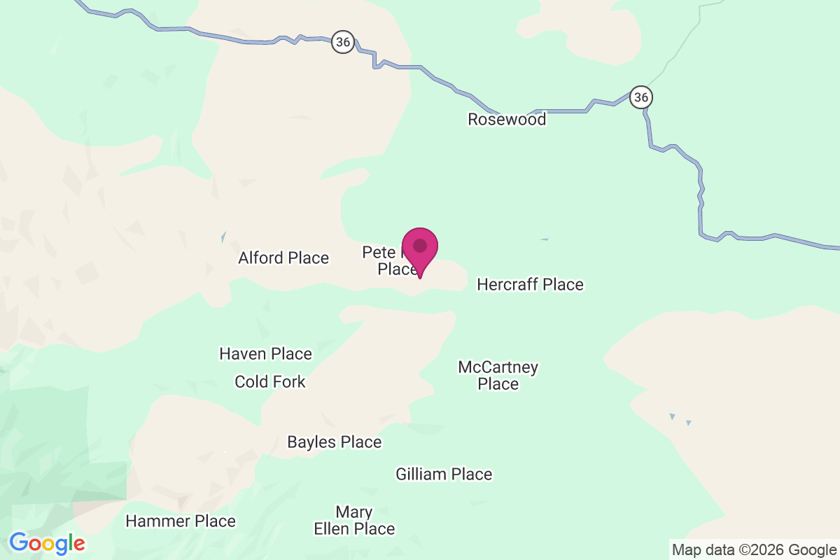 Carte de Pete Hoff Place