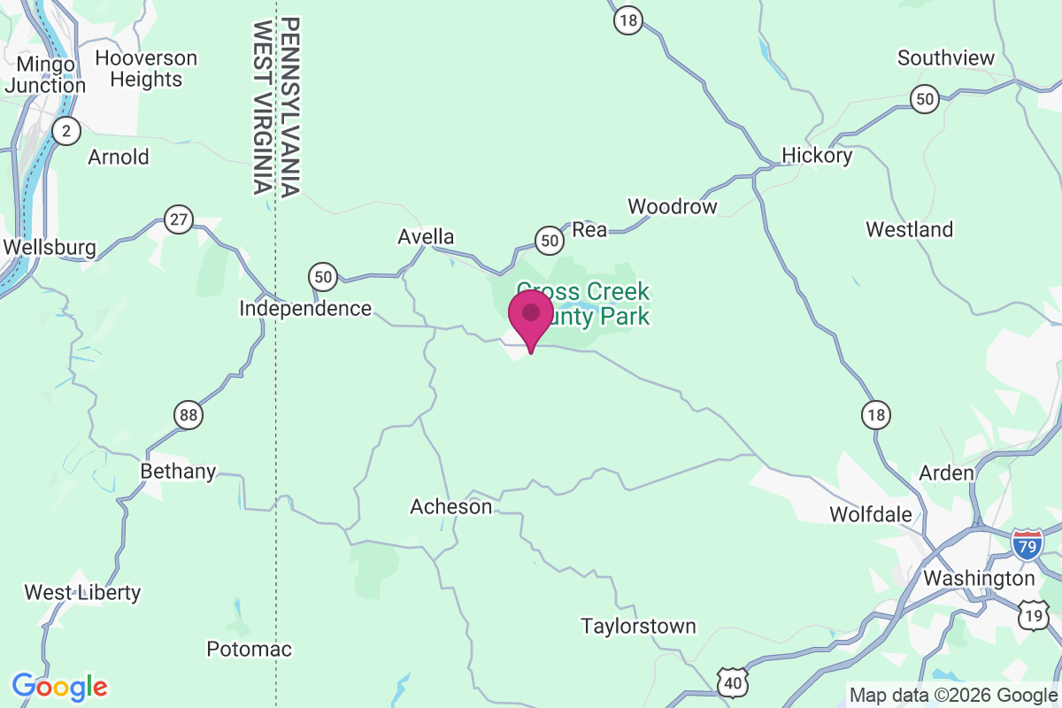 Carte de West Middletown