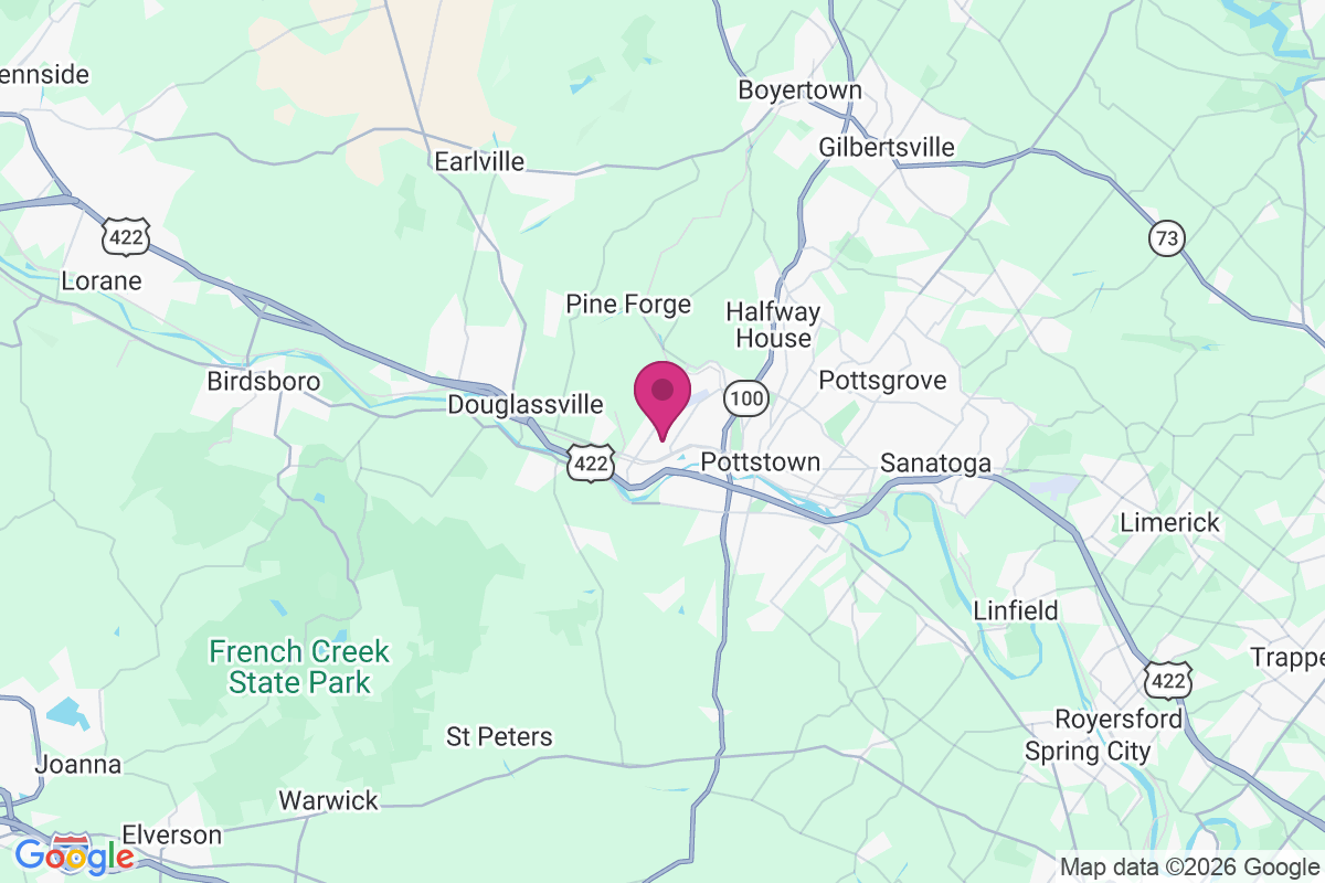 Carte de West Pottsgrove