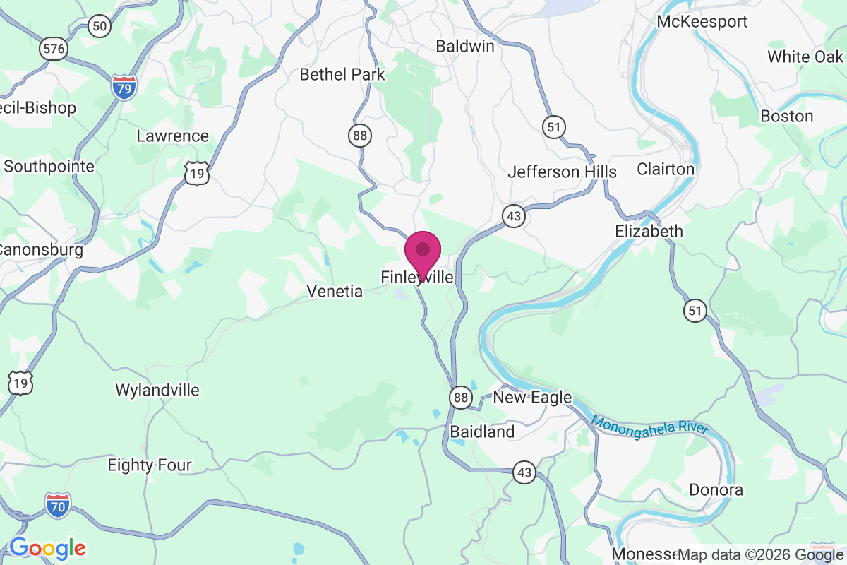 Carte de Finleyville