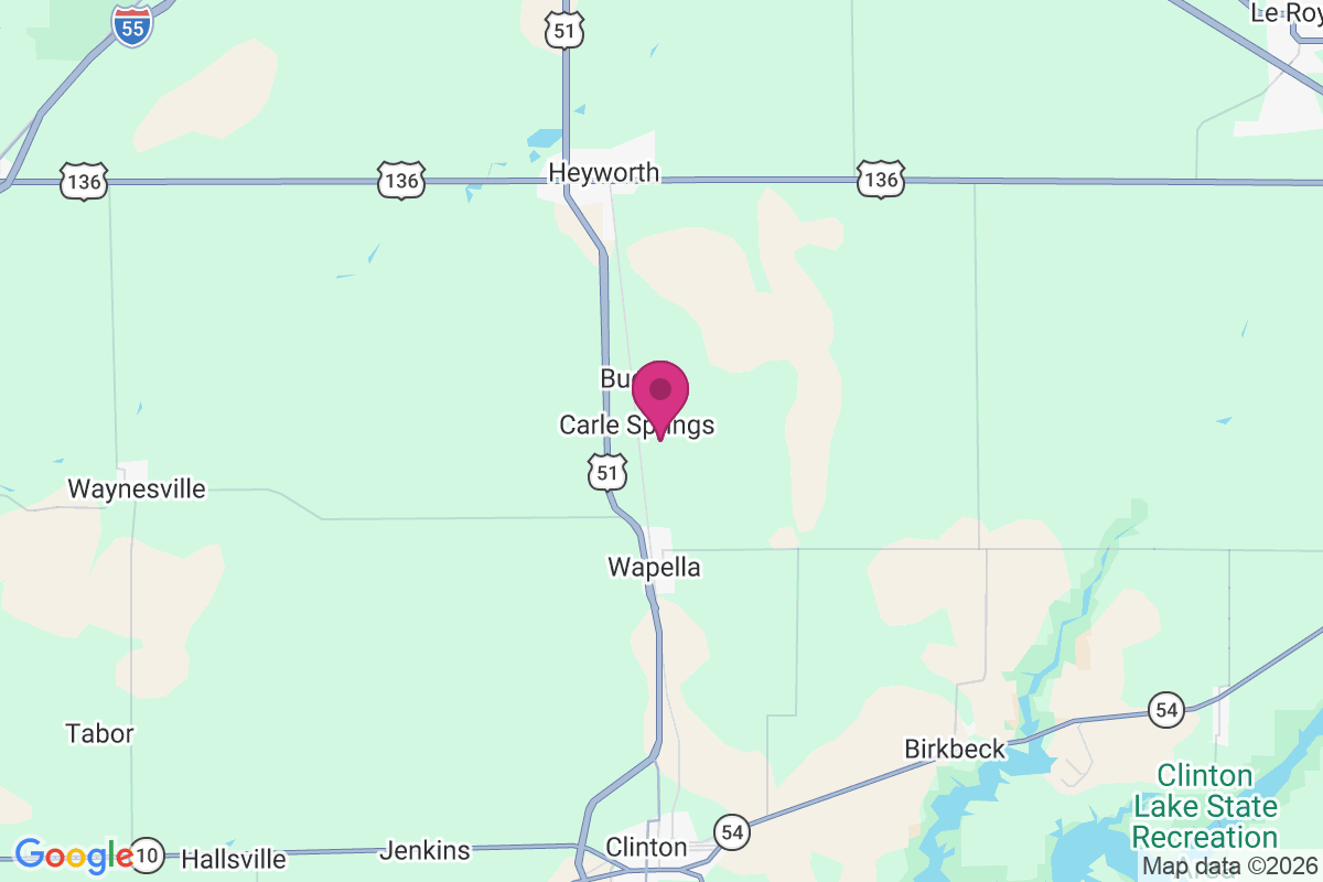 Carte de Carle Springs