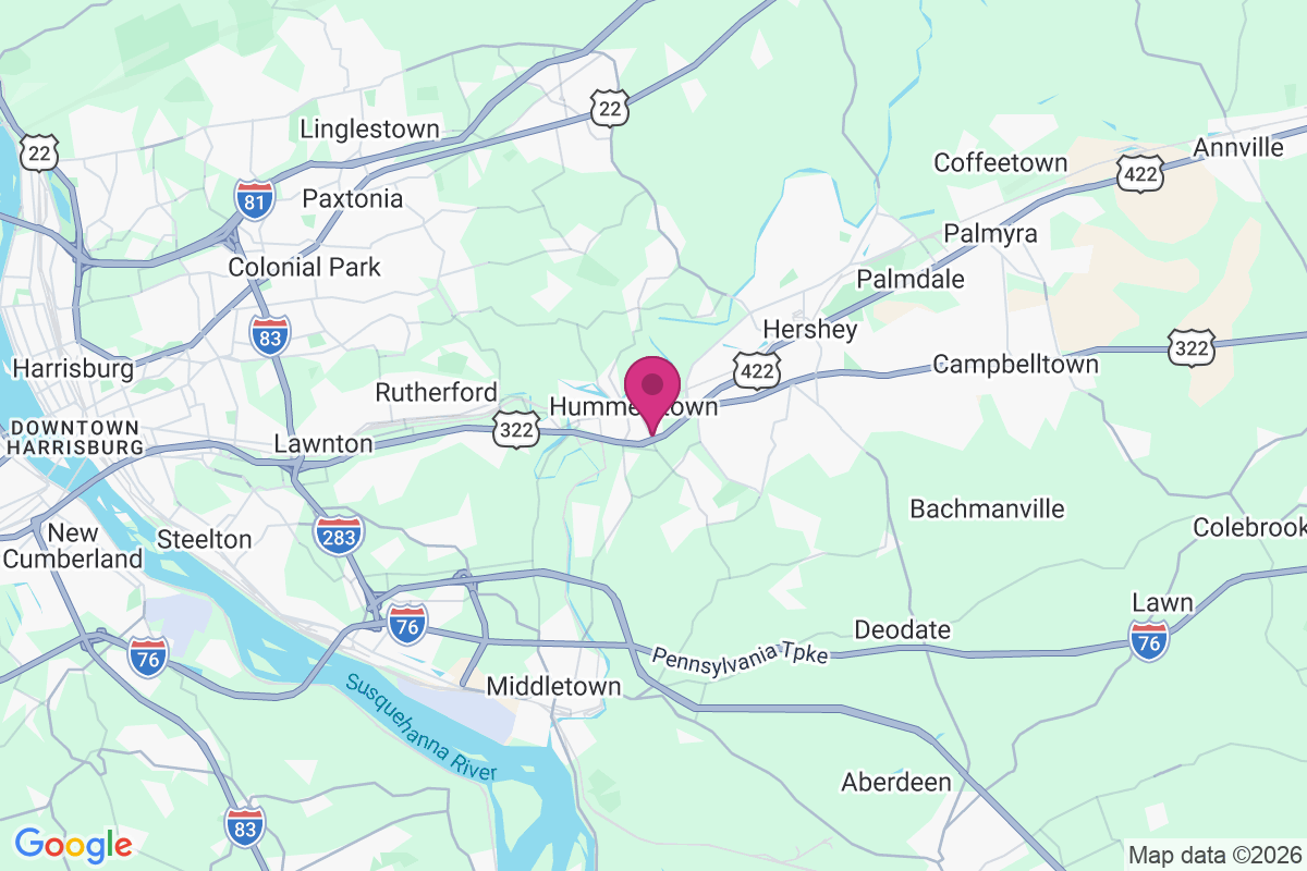 Carte de Hummelstown