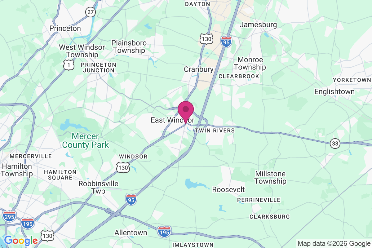 Carte de Hightstown