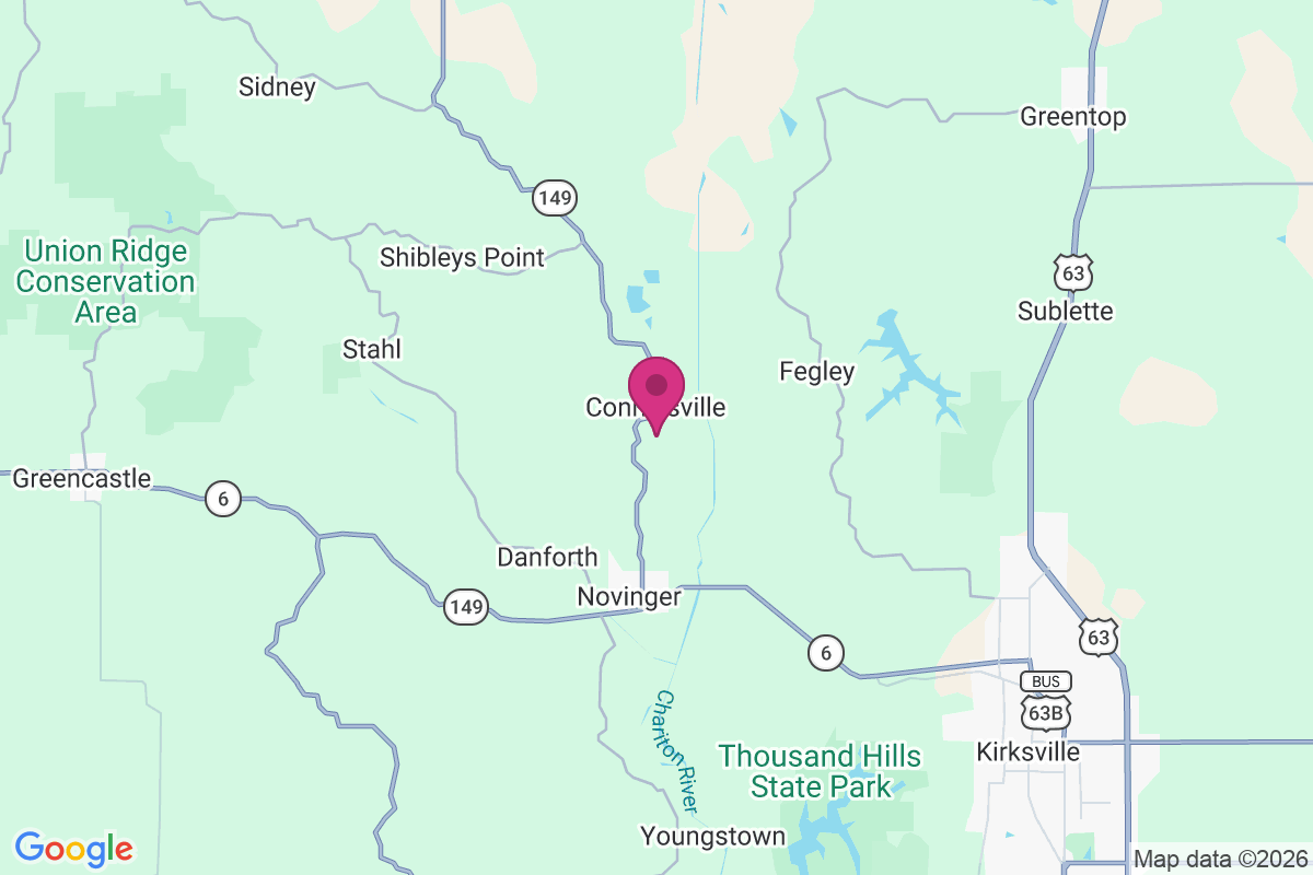 Carte de Connelsville