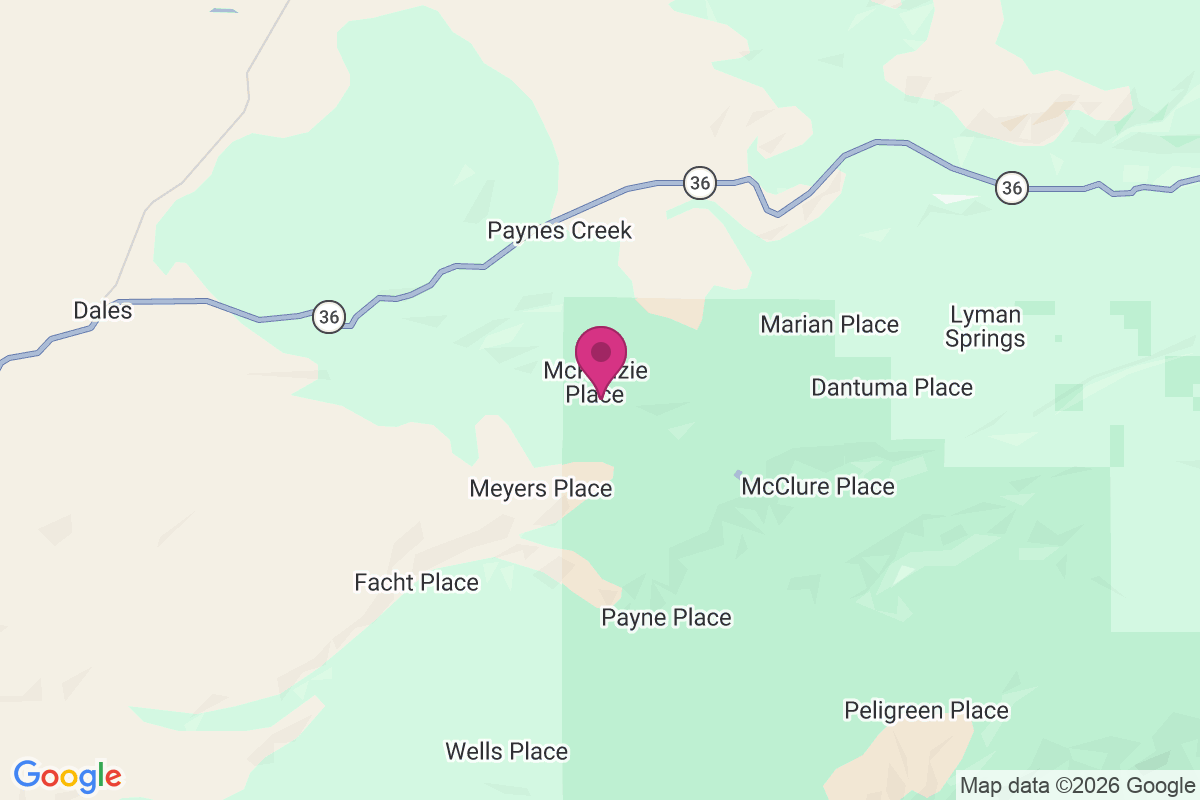 Carte de McKenzie Place