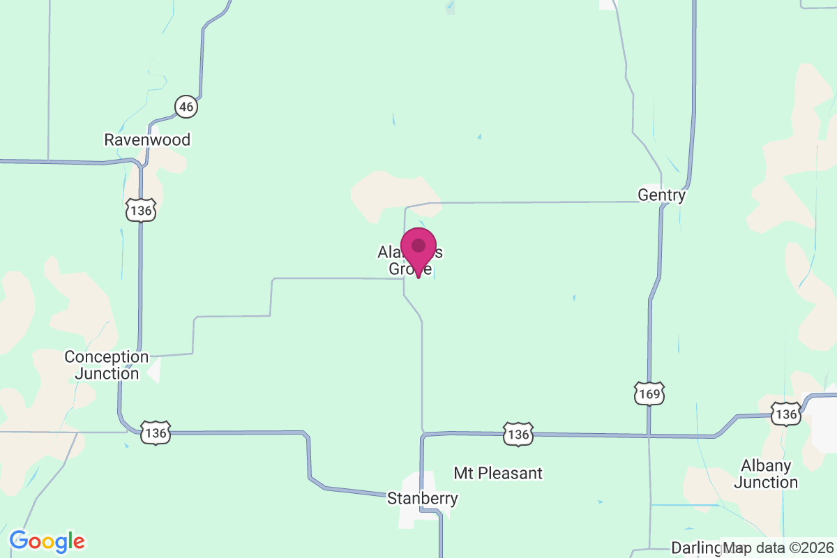 Carte de Alanthus Grove