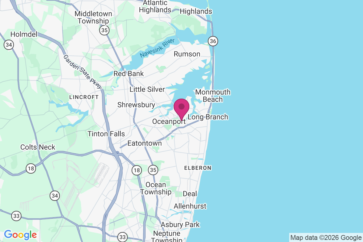 Carte de Oceanport