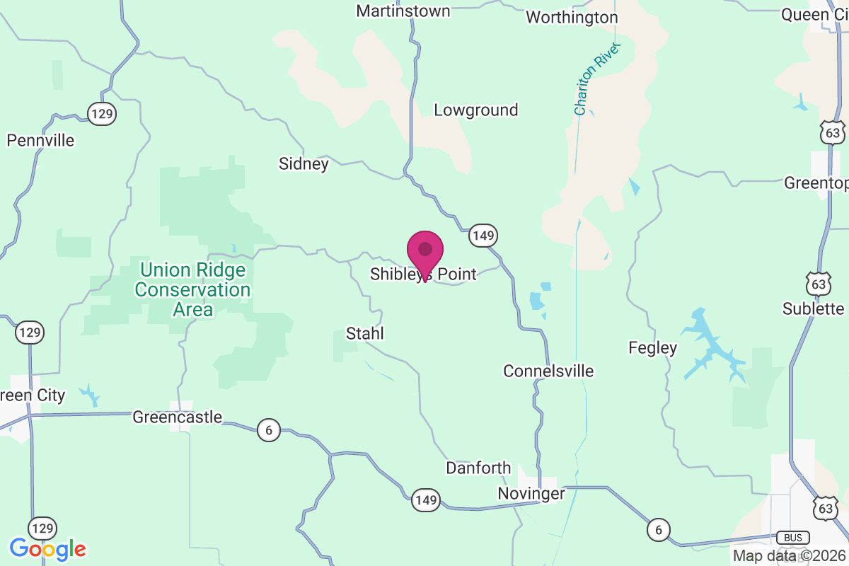 Carte de Shibleys Point