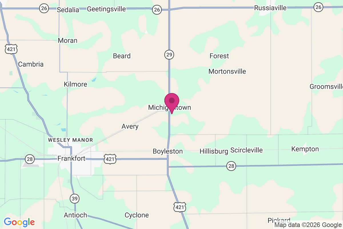 Carte de Michigantown