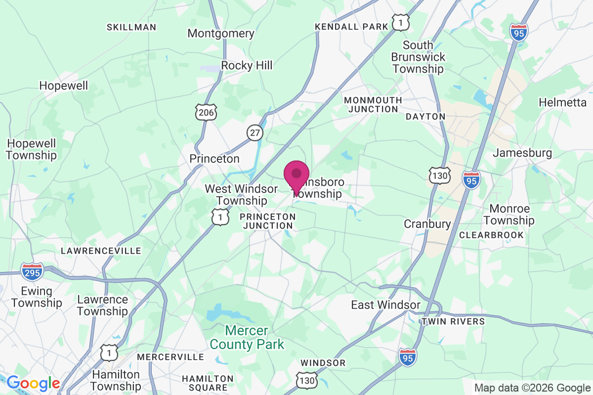 Carte de Plainsboro